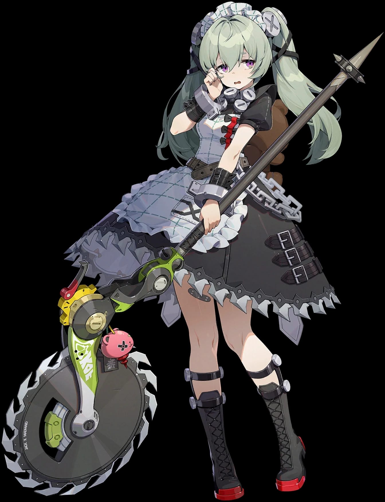 Corin Wickes ZZZ full body art Corin Wickes full body splash art — Zenless Zone Zero Physical Attack agent