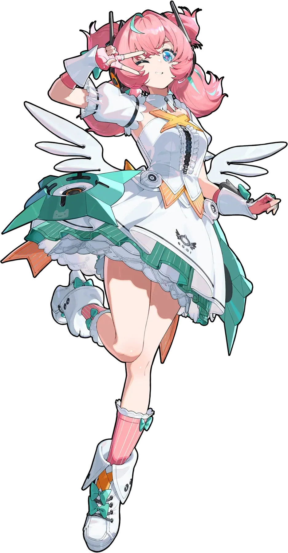 Aria ZZZ full body art Aria full body splash art — Zenless Zone Zero Ether Anomaly agent