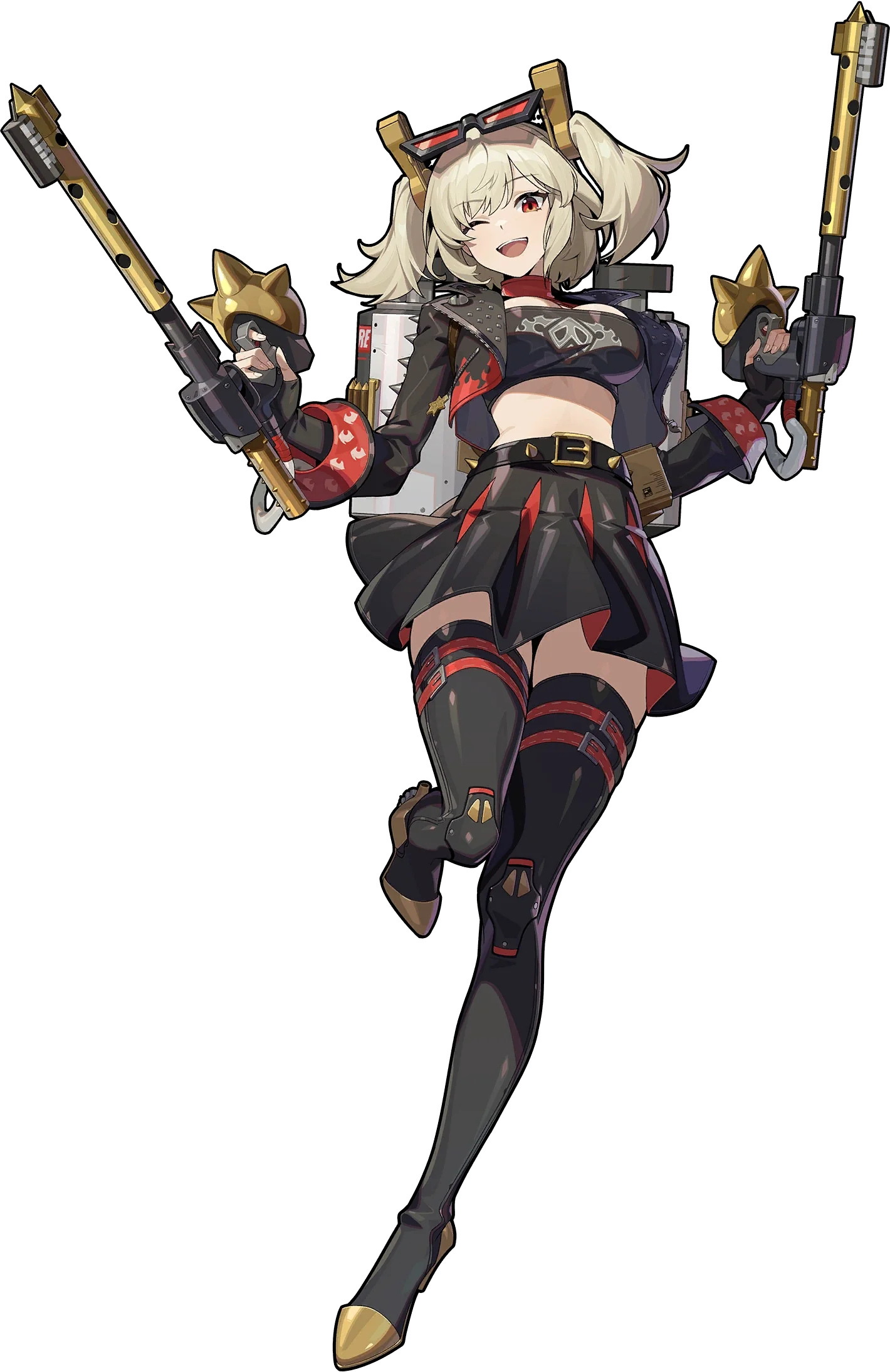 Burnice ZZZ full body art Burnice full body splash art — Zenless Zone Zero Fire Anomaly agent