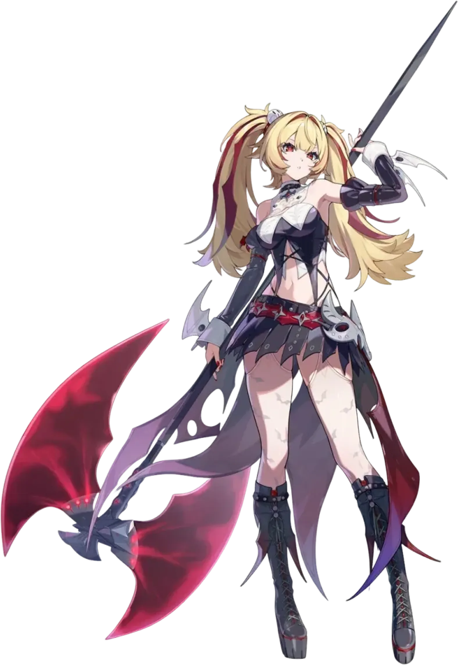 Claret ZZZ full body art Claret full body splash art — Zenless Zone Zero Electric Armorer agent
