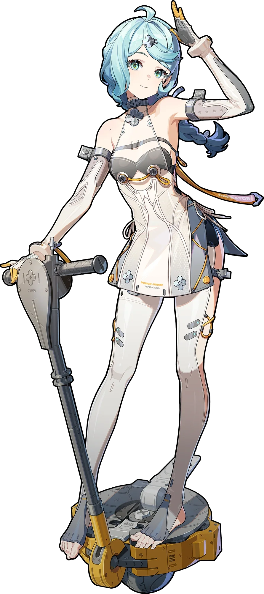 Seed ZZZ full body art Seed full body splash art — Zenless Zone Zero Electric Attack agent
