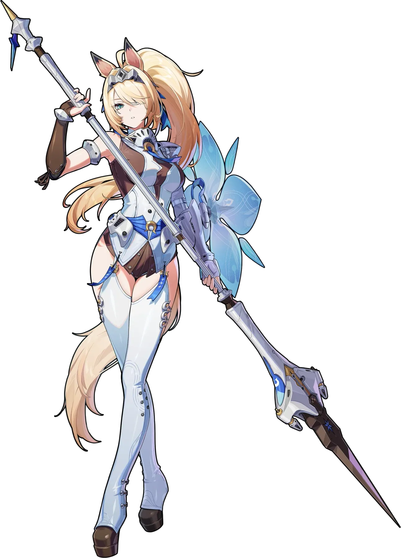 Sigrid ZZZ full body art Sigrid full body splash art — Zenless Zone Zero Ice Attack agent