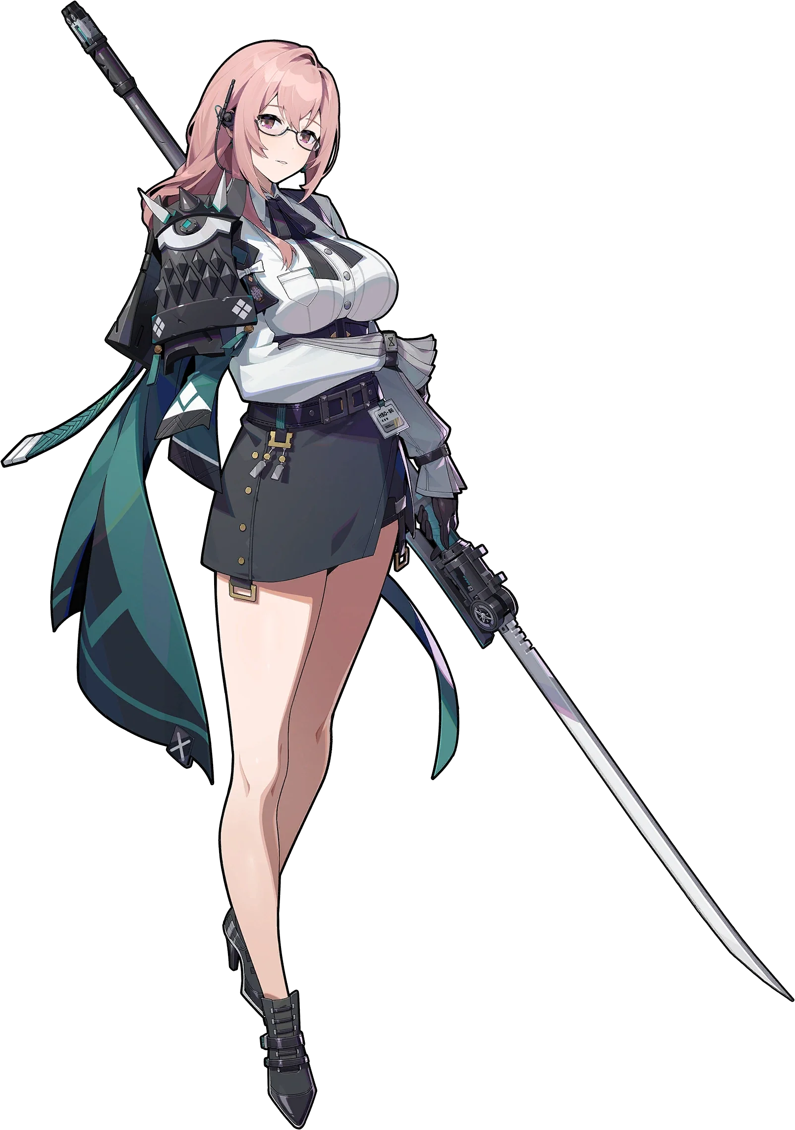 Yanagi ZZZ full body art Yanagi full body splash art — Zenless Zone Zero Electric Anomaly agent