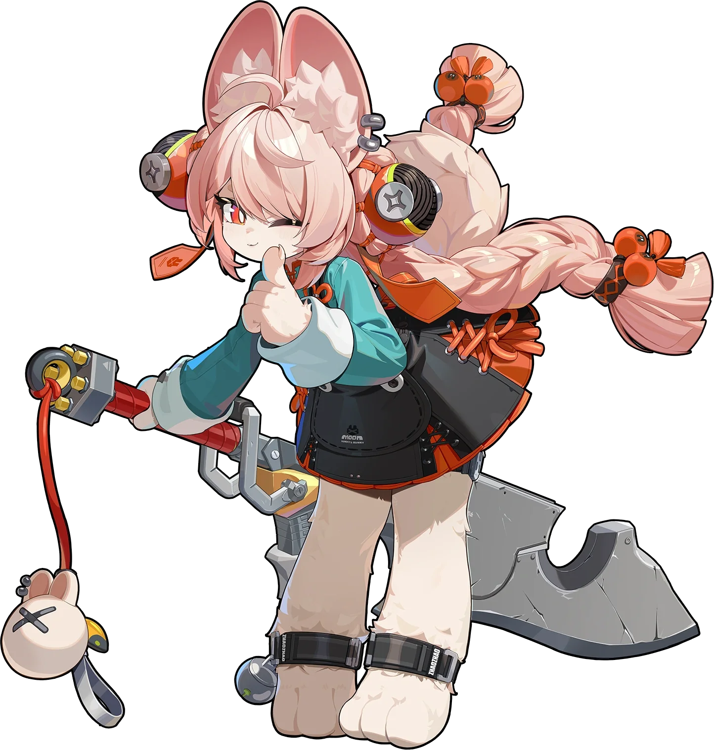 Zhao ZZZ full body art Zhao full body splash art — Zenless Zone Zero Ice Defense agent