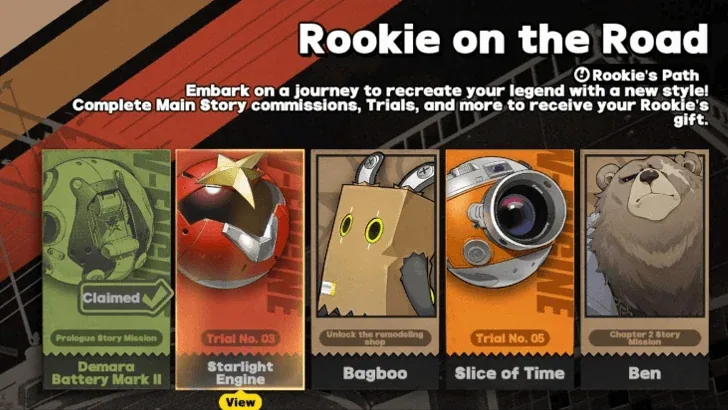 Rookie on the Road — Zenless Zone Zero event
